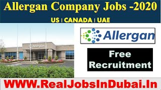 Allergan Careers and Job Vacancy Openings 2020