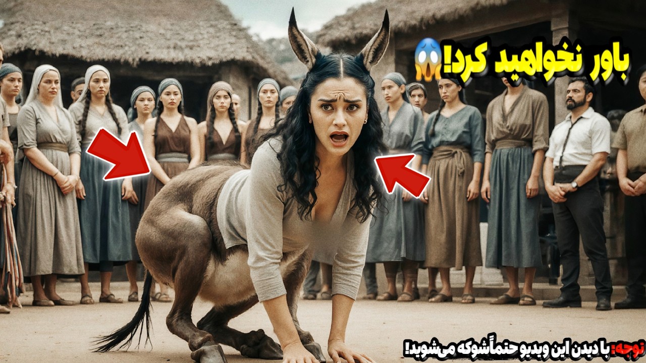 قدرت خدا را ببینید، زن مسلمان که تبدیل به خر شد😱 _ معجزه عجیب و تکان دهنده! 😱