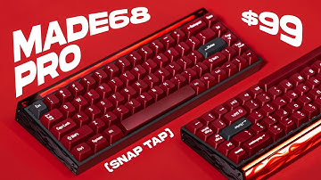 Basically Cheating (Snap Tap) | MelGeek MADE68 Pro HE Review - Teardown & Sound Test