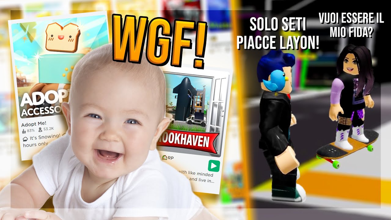 Ci FINGIAMO dei BAMBINI WGF su ROBLOX!