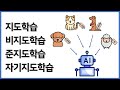 [비전공자 AI] 머신러닝 학습 방법론 :  지도 학습, 비지도 학습, 준지도 학습, 자기 지도 학습