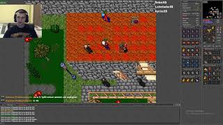 Tibia Punio Mass Log and Fight