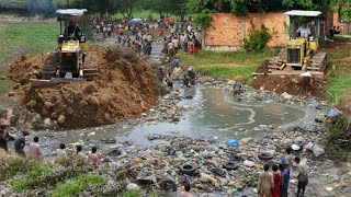 Excellent Start New Perfect Project !! Complete100% Clear The Trash & Landfill On The Flooded by Doz