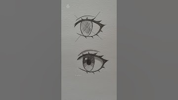 Drawing anime eyes #art #shorts #drawing #tutorial #howtodraw #sketch