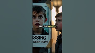 He Wasn’t Missing… Until the Poster Said He Was#ShortHorror #HorrorTok #CreepyStories #Cinematic