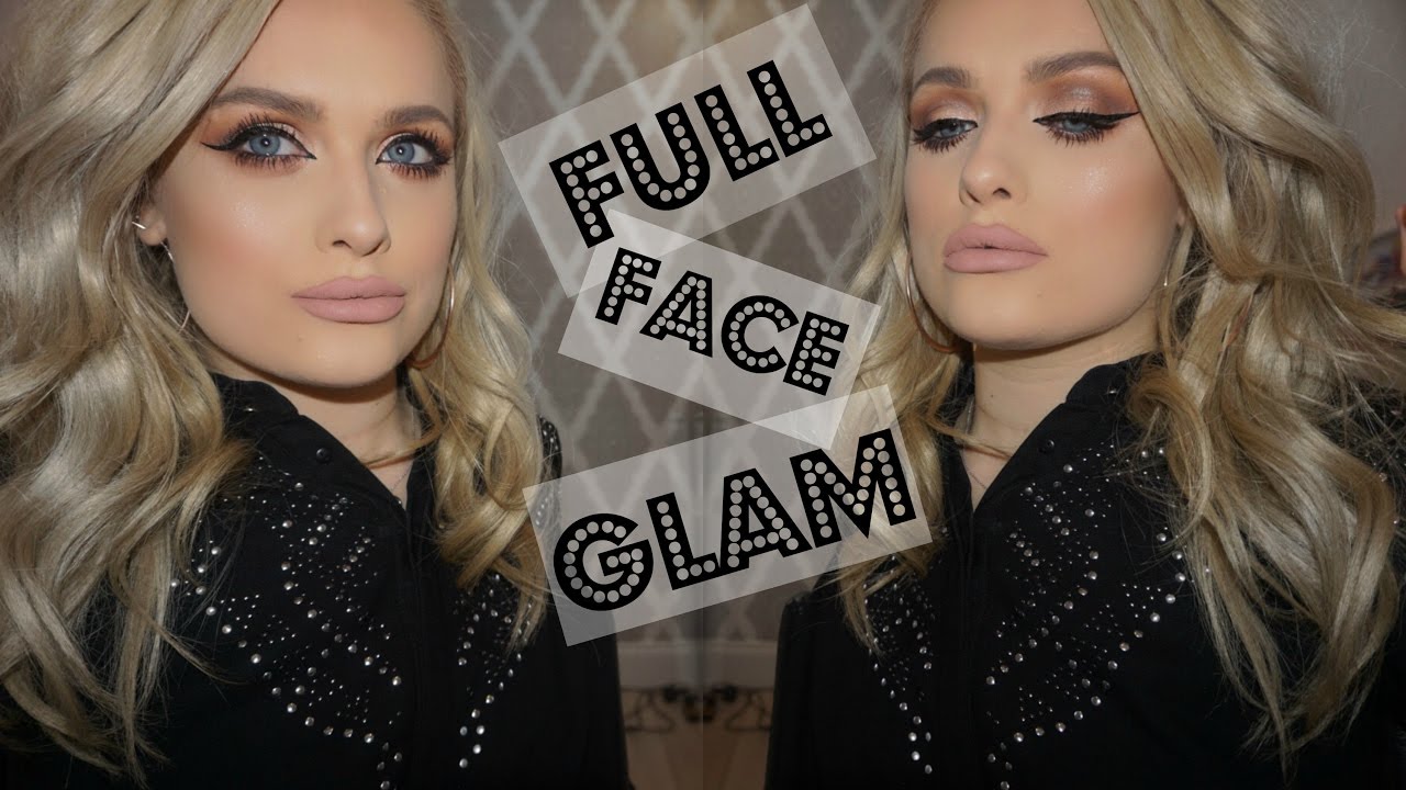FULL FACE GLAM | SWEET PEACH PALETTE | Jordan Bone
