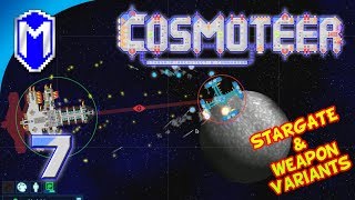 Cosmoteer - Swarm Missile Spam - Let's Play Akinata's Weapon Variants & Stargate Mod Gameplay Ep 7