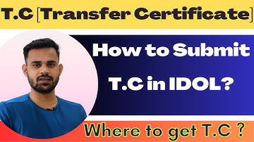 How to submit TC in IDOL