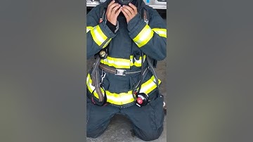 FFOP SCBA donning - Overhead method