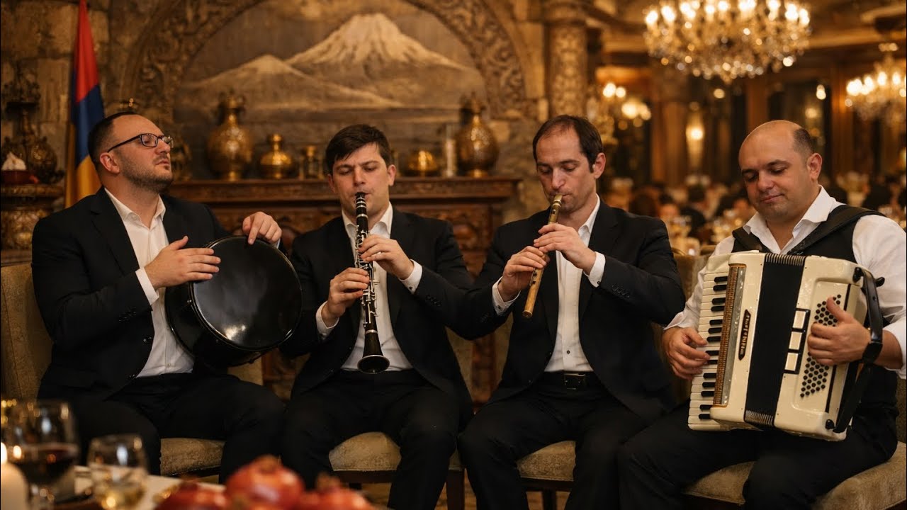 Ташкентские Музыканты: Армен Асриян, Азнавур Арзуманян, Карен Кочарян и Армен Мирзоянц (живой звук) 