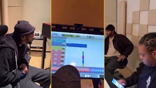 Bone Thugs-N-Harmony All Five Members Recording New Song In Studio For Their Upcoming Album