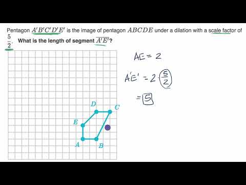 Dilation scale factor examples