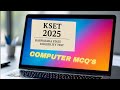 KSET 2025 | Computer Related MCQ Questions with Answers | Paper 1 Preparation