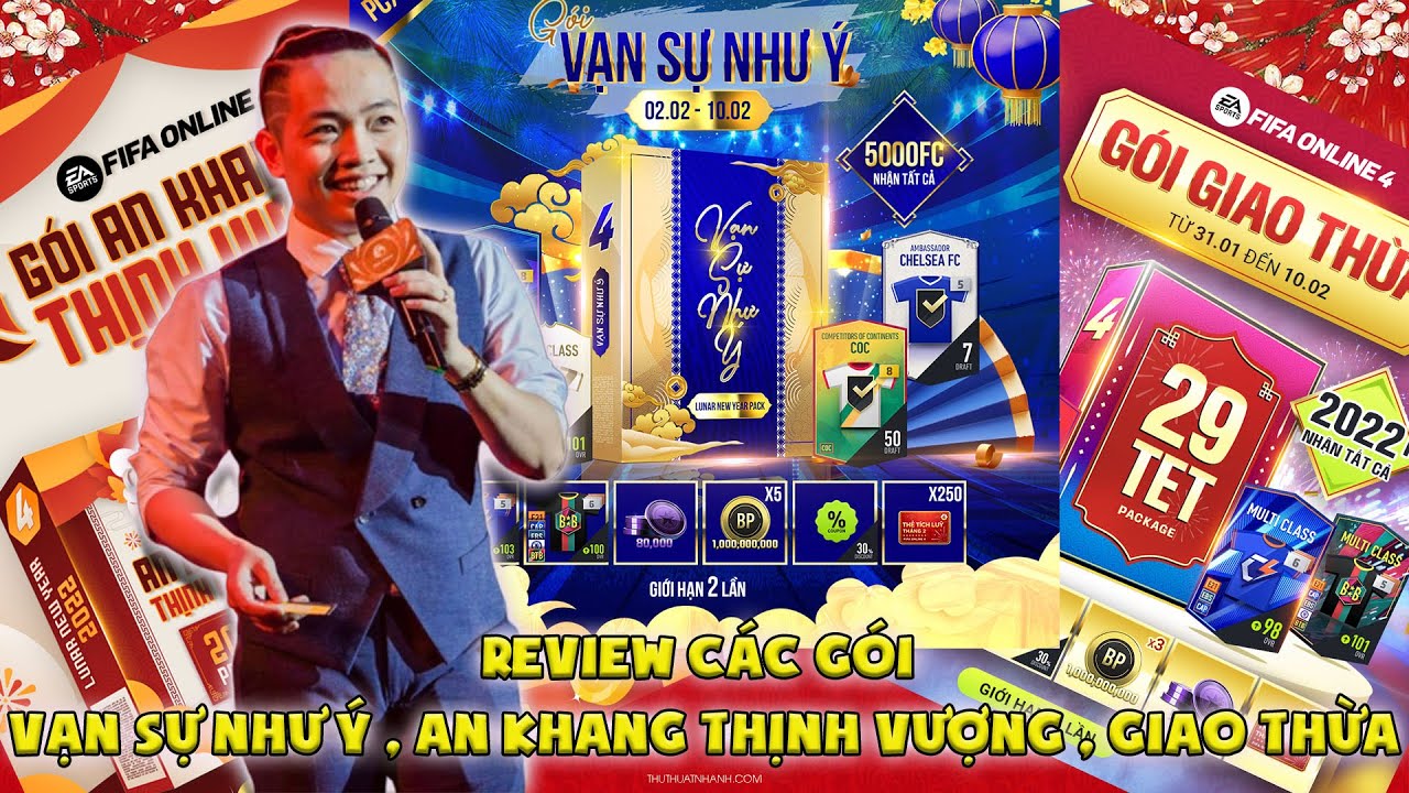 [FO4] REVIEW CÁC GÓI VẠN SỰ NHƯ Ý , AN KHANG THỊNH VƯỢNG , GIAO THỪA