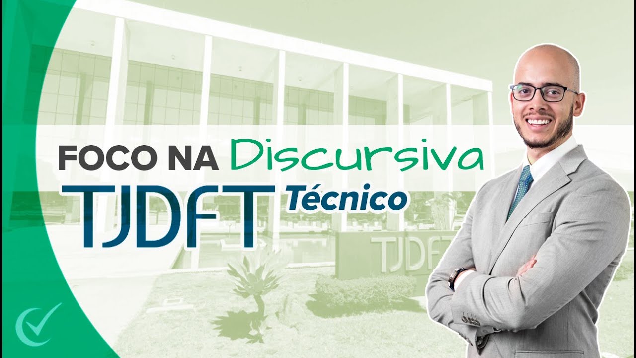 Foco na Redação  - TJDFT (Pós-Edital) -Técnico Judiciário (Administrativa e Enfermagem)