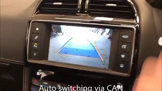 JAGUAR F-PACE FRONT & REAR CAMERA INPUT