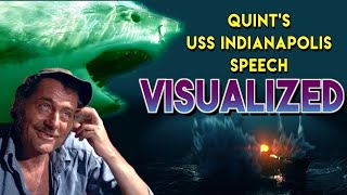 Quint's USS Indianapolis Speech VISUALIZED (Jaws, 1975)