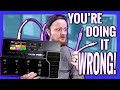 How to HOOK UP your multi effects unit with the POD GO