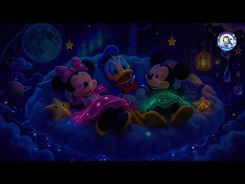 FLOATING INTO DREAMS ☁️ | Donald, Mickey & Minnie Sleep Meditation Music • Insomnia Relief