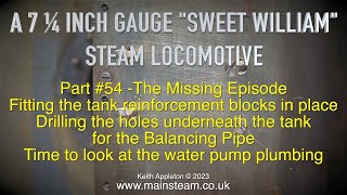 Thumbnail for A 7 ¼ INCH GAUGE "SWEET WILLIAM" LOCOMOTIVE - PART #54