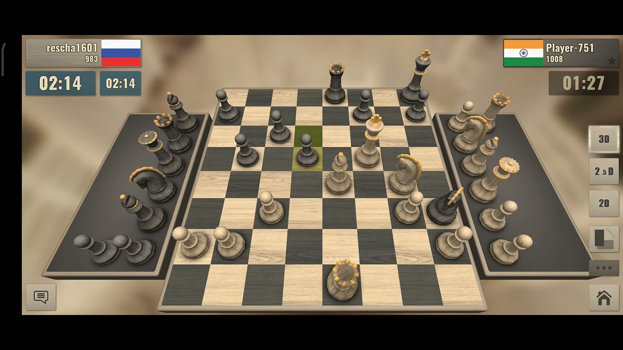 шахматы для начинающих , учимся играть в шахматы вместе ,play chess ...