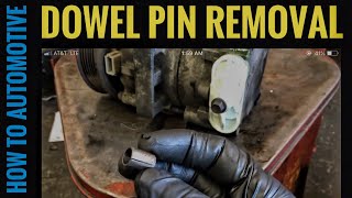 How to Automotive's Quick Tip for Removing and Reusing Dowel Alignment Pins