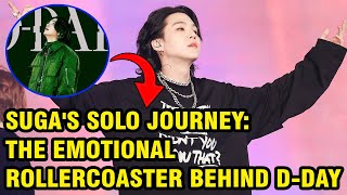 BTS NEWS TODAY! Suga's Solo Journey: The Emotional Rollercoaster Behind D-DAY
