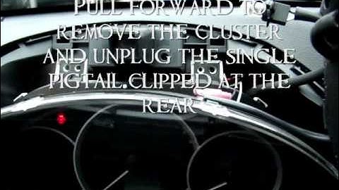 08+ WRX/STi How to Install Shift Light