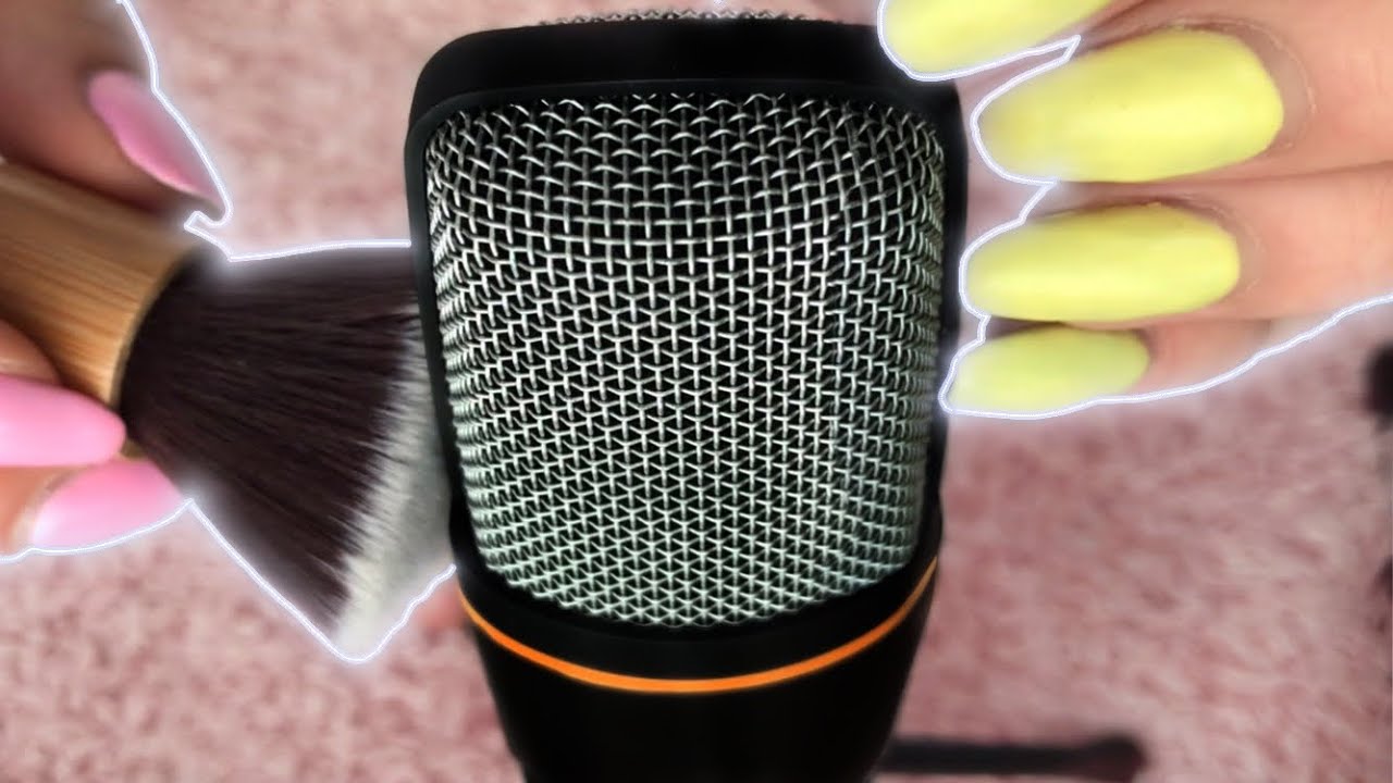 ASMR Mic Sounds 😴🎙 Tapping, Scratching, Brushing | No Talking - YouTube