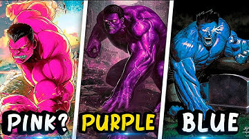 HULKS of Every Color, Explained in 1 video!