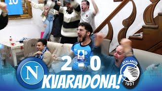 Napoli - Atalanta 2-0 | KVARADONA! 🤯 LIVE REACTION NAPOLETANI HD