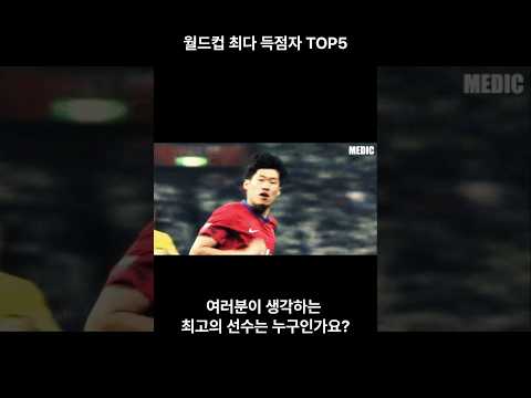 역대 FIFA 월드컵 득점왕 TOP5 ⚽🥇