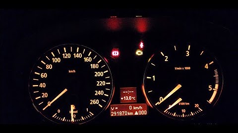 6. Activate digital speed in instrument cluster BMW