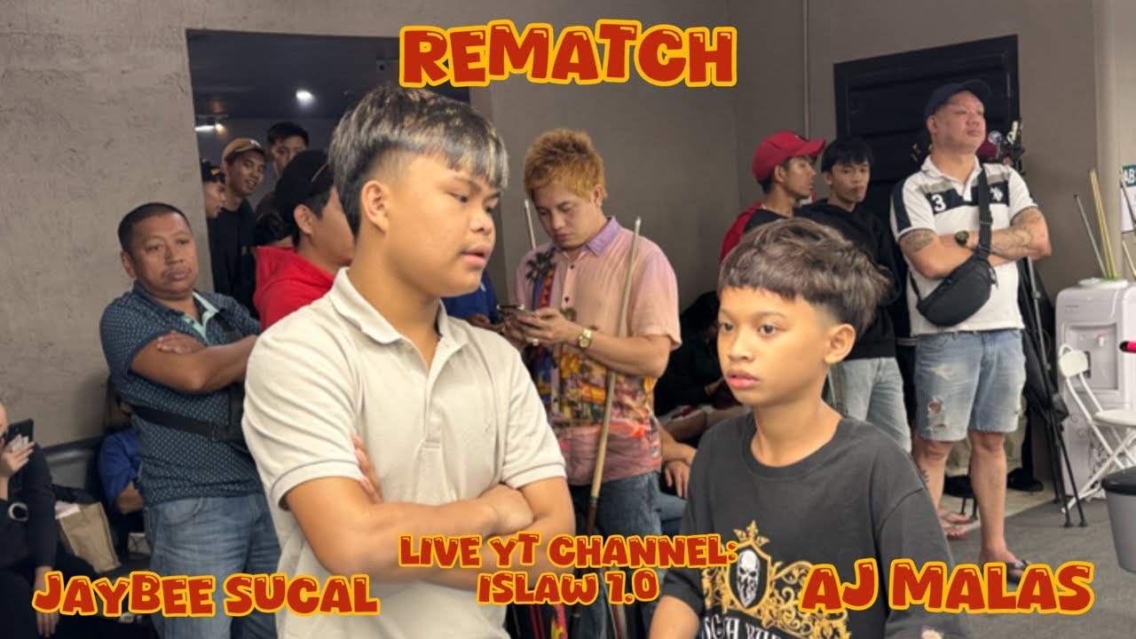 Jaybee sucal vs aj malas 4/7/8/10. Rematch