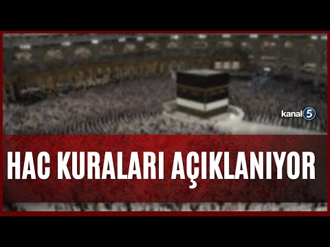 Hac Kuraları Açıklanıyor  / 83 Bin 430 Hacı Adayı Ağırlanacak