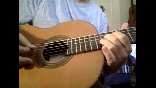 Steve Zook Improvisation on Classical Guitar in DADFBE TUNING first rough take
