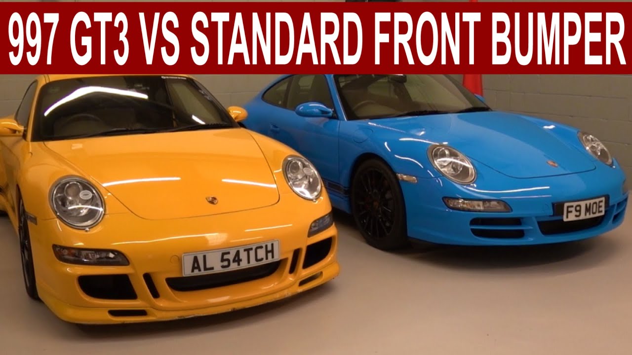 997 GT3 bumper vs Standard Bumper (plus 3rd radiator)