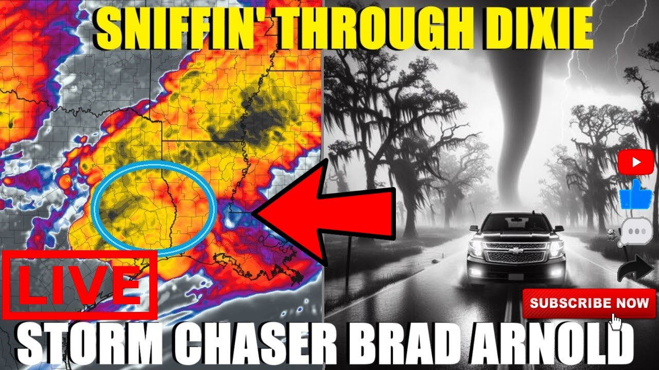 🔴LIVE STORM CHASING! Significant Tornado Threat Across Texas and ...