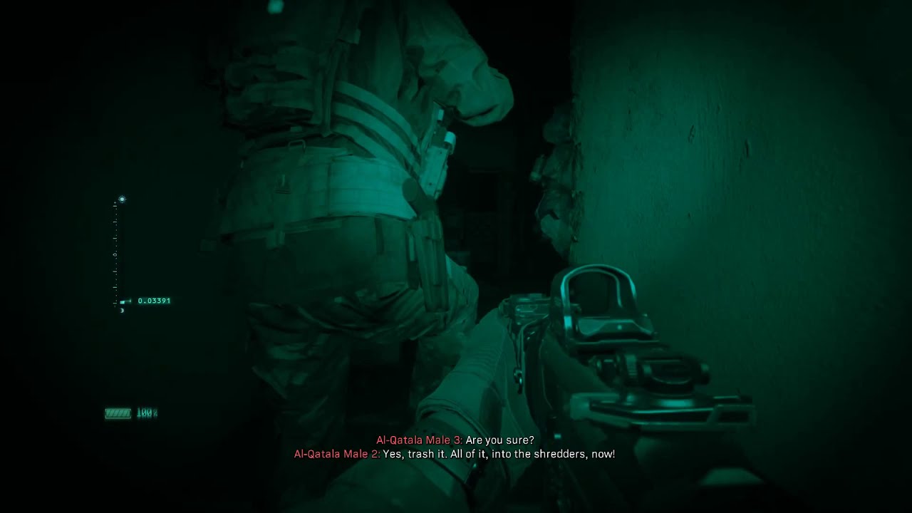 Call of Duty Modern Warfare® Wolfs Den Part I Realism