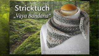 Stricktuch "Vaya Bandana" - Verbrauch ca: 50g Vaya/Lang Yarns