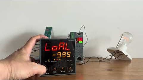 How to change input on PU90/MPU90 series ramp and soak profile controller from PIDMaxwell