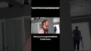 Cody Gives Head A Pep Talk