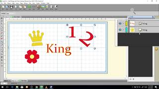 VinylCut 5 the Layer Properties Panel Different Layers Icons, Step by Step Video Guide