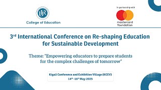 [Day 3] 3rd International Conference on “Re-shaping Education for Sustainable Development”