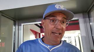 UNC coach Scott Forbes after the Tar Heels' 9-8 loss at N.C. State #UNC