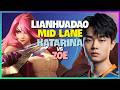 Rank 1 Katarina : This Dude is CRUSHING the Mid Lane Against Zoe - Engsub