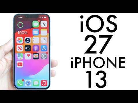 iOS 27 On iPhone 13! (New Features, Battery & Performance)