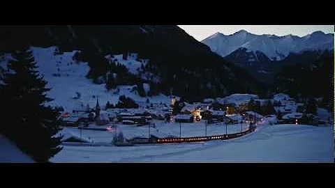 Bergün Filisur im Winter