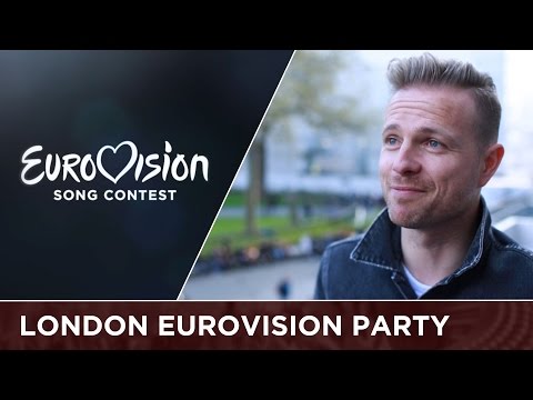 Participants fly to London for Eurovision Party