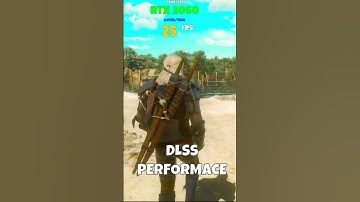 RTX 3060 - Witcher 3 Next Gen 4K RT Ultra (All DLSS Modes)